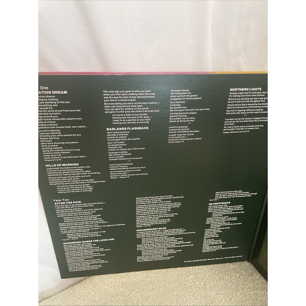 BRUCE COCKBURN ~ DANCING IN THE DRAGON'S‎ JAWS ~ LP 1979 MILLENNIUM - Picture 5 of 12